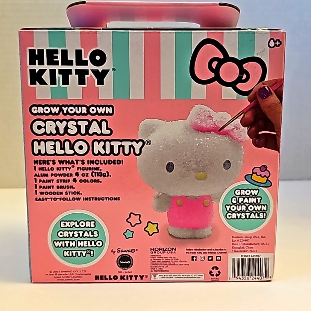 Hello Kitty Grow Your Own Crystal Hello Kitty(NWB) - Picture 4 of 7